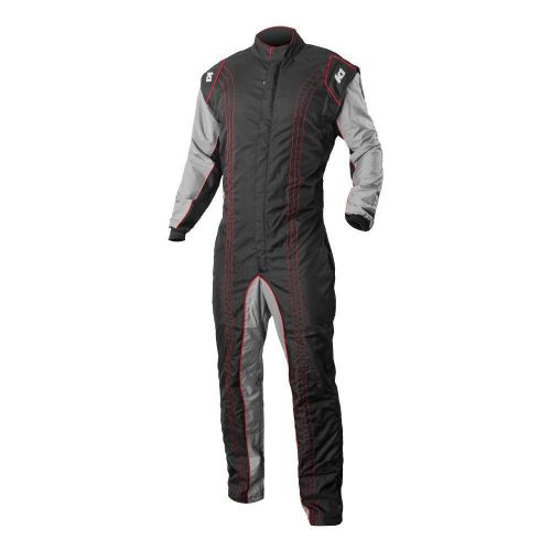 K1 RaceGear 10-GK2-R-2XL GK2 Karting Suit, Black, Red, 2XL, US $159.99, image 5