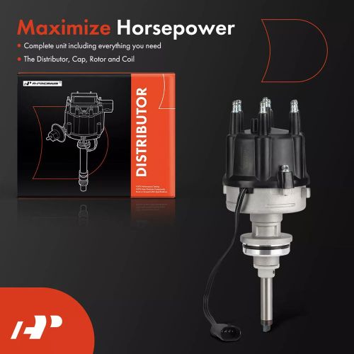 Ignition distributor w/ cap &amp; rotor for dodge ram 1500 dakota w150 b2500 v6 3.9l