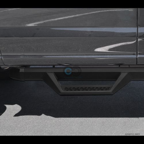 Fits 09-18 Ram 1500 Quad/Extended Matte Blk Aluminum Drop Step Side Nerf Bars v2, US $255.95, image 2