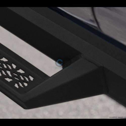 Fits 09-18 Ram 1500 Quad/Extended Matte Blk Aluminum Drop Step Side Nerf Bars v2, US $255.95, image 3