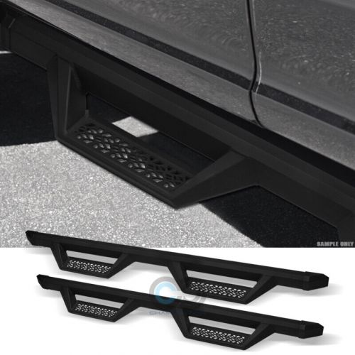 Fits 09-18 Ram 1500 Quad/Extended Matte Blk Aluminum Drop Step Side Nerf Bars v2, US $255.95, image 7