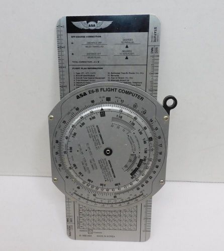 ASA E6B Metal Flight Computer | ASA-E6B - EUC, US $24.00, image 4