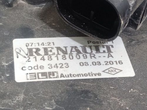 214818009R ELECTRIC FAN / 7544672 FOR RENAULT CAPTUR I J5_, H5_ 0.9 TCE 90-, US $, image 7