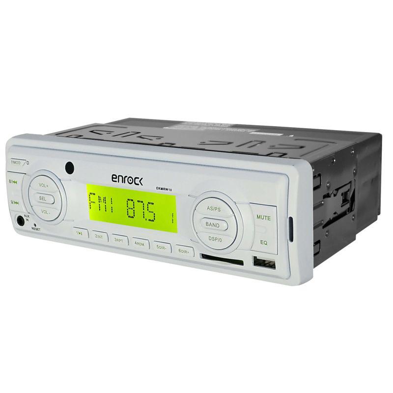 New EKMRW10 Boat Yacht MP3 USB Radio 2 x 4