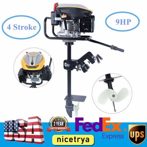 225CC 4 Stroke Heavy Duty Outboard Motor Trolling Boat Engine Gasoline Motor, US $460.50, image 18