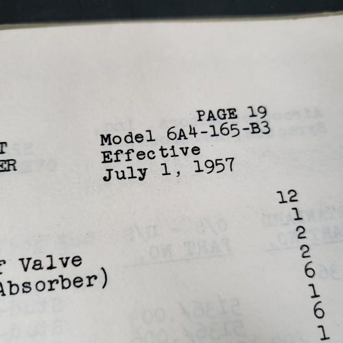 1947 Franklin Aircraft Engine 6A4-150-B3, 6A4-165-B3 Service Manual & Parts List, US $49.95, image 3