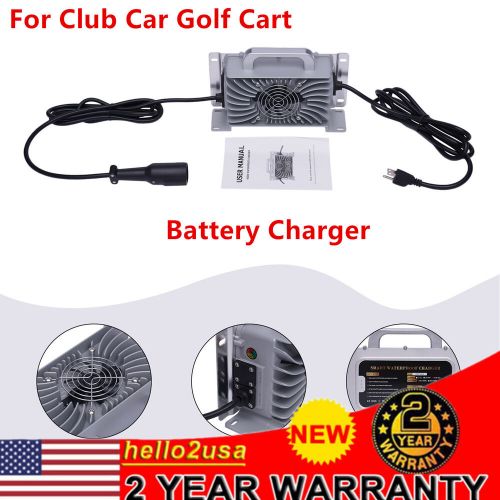 For Club Car Golf Cart Battery Charger 48Volt 15 Amp Round & Indicator Light US, US $137.02, image 13