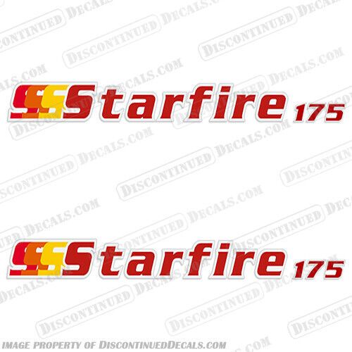 Fits skeeter starfire 175 decals (set of 2)