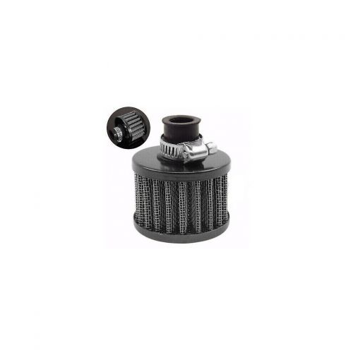12MM Round Crank Case EngIne Breather Oil Air Filter Car Motorcycle Bike Tool, US $, image 5