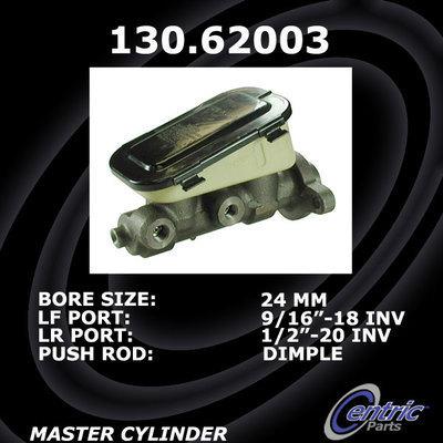 CENTRIC 131.62003 Brake Master Cylinder-C-TEK Standard Brake Master Cylinder, US $50.74, image 2