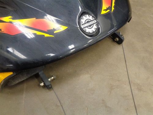 2001 Ski Doo MXZ 800 ZX Chassis Hood Shroud w Vents Decals Black, US $124.99, image 10