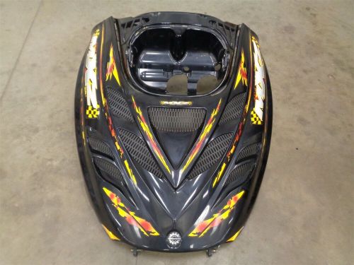 2001 Ski Doo MXZ 800 ZX Chassis Hood Shroud w Vents Decals Black, US $124.99, image 11