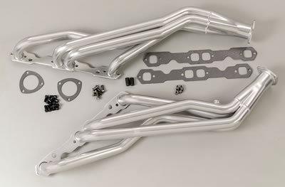 Hooker competition headers full-length silver ceramic coated 1 5/8" primaries