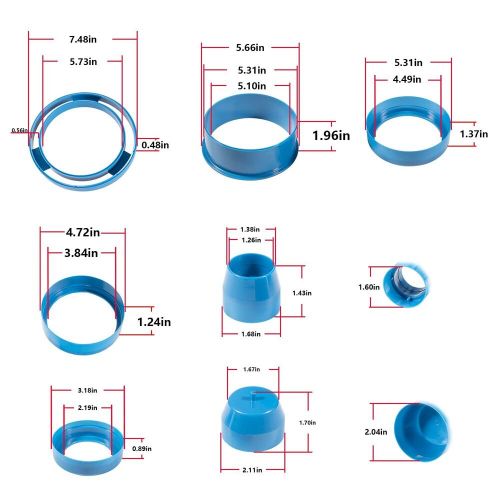 Transmissions Tool Lip Seal Installer Protector Kit for Ford AOD AODE 4R70W 4R75, US $72.59, image 4