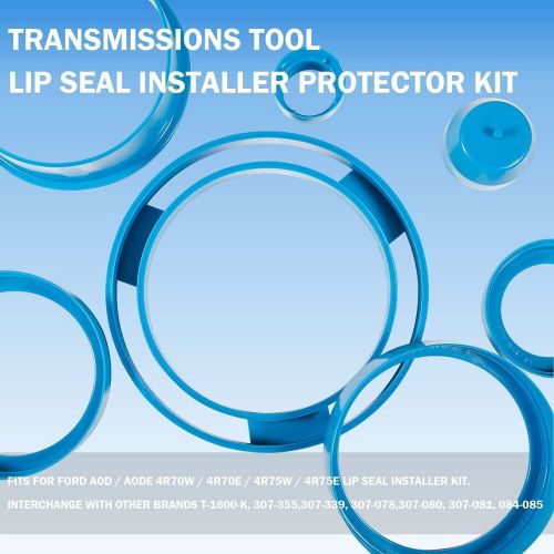 Transmissions Tool Lip Seal Installer Protector Kit for Ford AOD AODE 4R70W 4R75, US $72.59, image 8