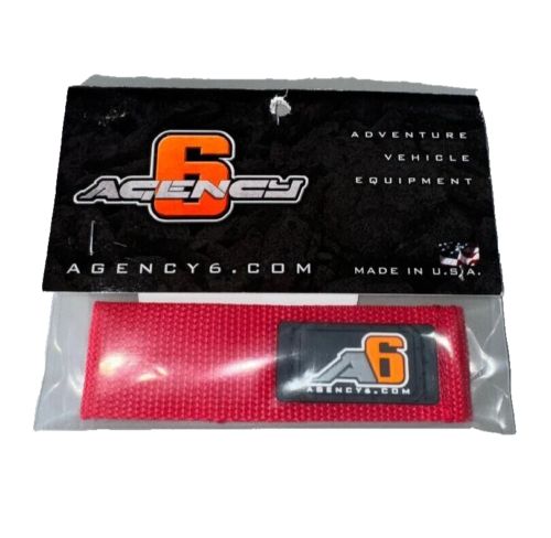 AGENCY 6 BRAND A6 1.5" RED WINCH STRAP BRAND NEW, US $10.99, image 5