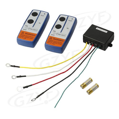 Car Wireless Winch Receiver Remote Control Twin Handset Set 150ft 12V, US $18.53, image 2