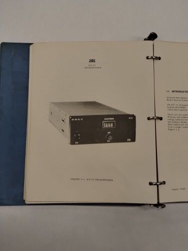 King KT-75/KT-75R Maintenance Manual 1968-72-Original, US $39.95, image 9