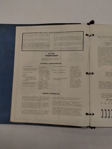 King KT-75/KT-75R Maintenance Manual 1968-72-Original, US $39.95, image 18