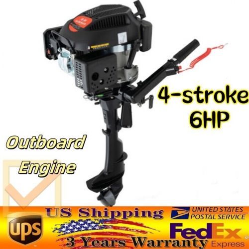 4-Stroke 6HP Outboard Motor Fishing Boat Engine Boat Engine w/Air Cooling System, US $426.00, image 24