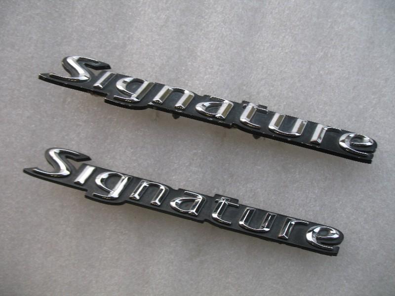 2003 lincoln towncar town car signature emblem logo sign 04 05 06 07 08 09 10 11