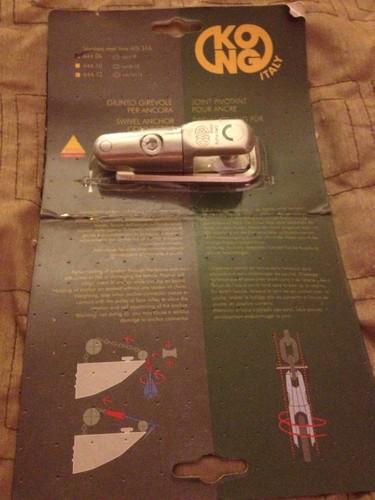 New kong stainless steel aisi 316 anchor connector chain swivel 644.08 644-08