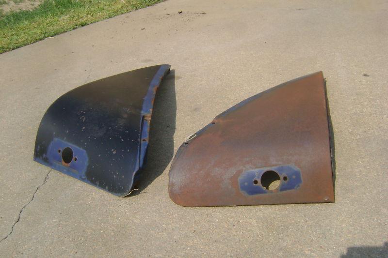 1946 46 Ford FRONT FENDER EXTENSIONS SOLID PAIR, US $125.00, image 3