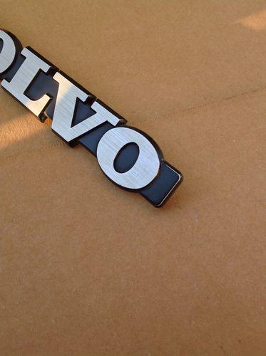 77 Volvo 244 Trunk Emblem Tail Gate Script Emblem