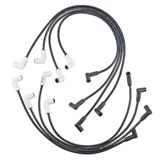 New accel 9011c 1975-86 gm small block hei 8mm spark plug wires over valve cover