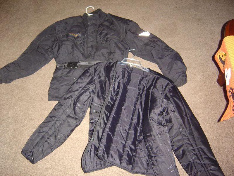 Hein gericke hi dry jacket padded lined large