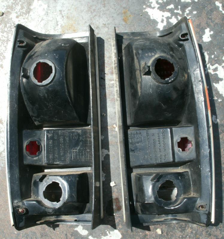 1982 82 83 84 85 86 GMC S10 Blazer Jimmy Tail Light Housing Lenses Pair Lamp OEM, US $19.99, image 6