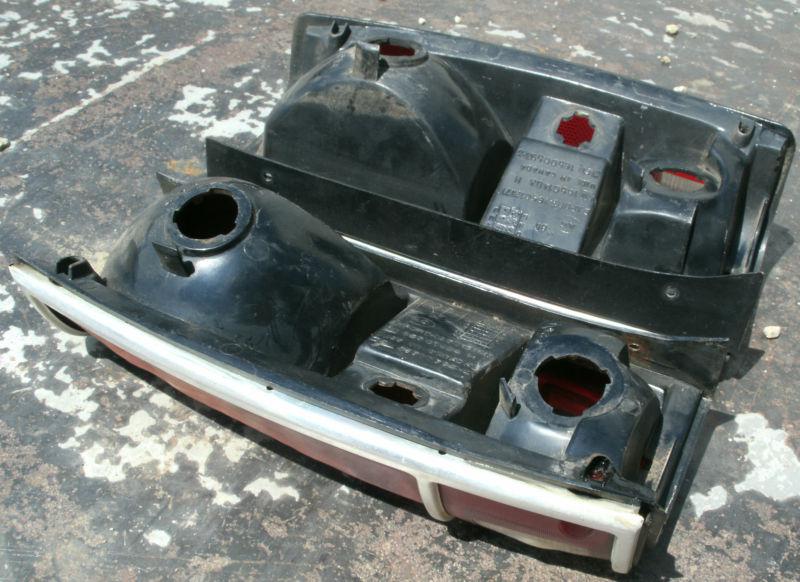 1982 82 83 84 85 86 GMC S10 Blazer Jimmy Tail Light Housing Lenses Pair Lamp OEM, US $19.99, image 7