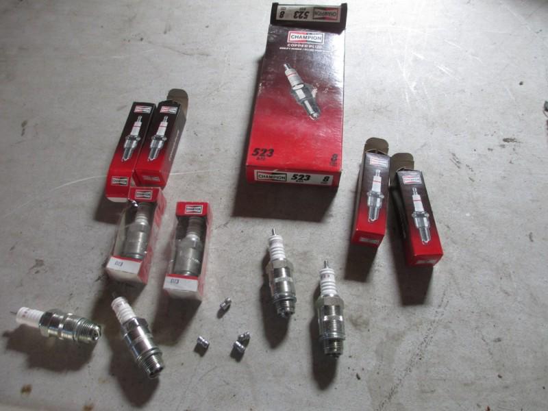 Sell Vintage Tractor Champion Spark Plugs 523 / D23 NOS new Case Deere