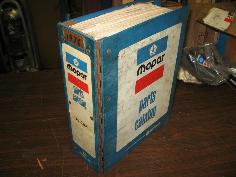 Sell 1976 Mopar Chrysler Plymouth Dodge factory parts catalog manual in