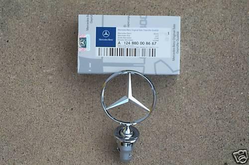 New genuine oem mercedes-benz hood ornament symbol emblem oes a 124 880 00 86 67
