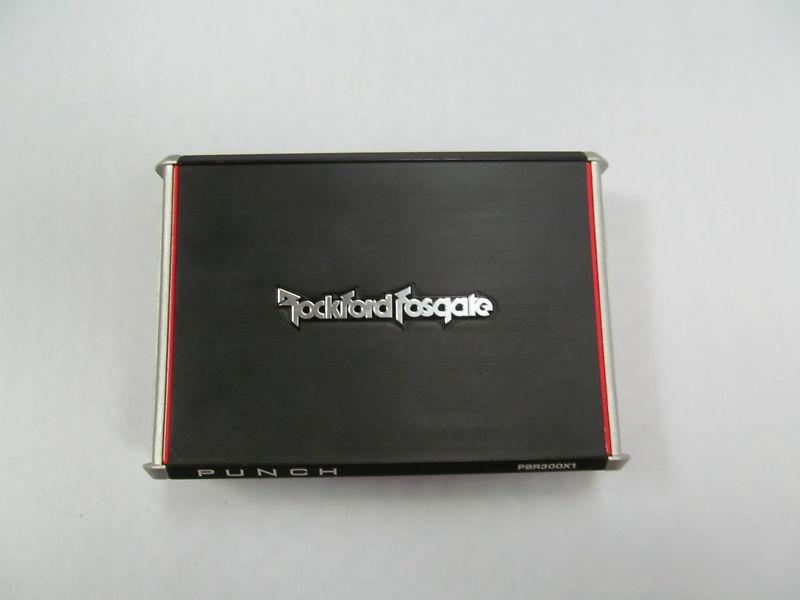 Rockford fosgate pbr300x1 300w rms mono-block amplifier