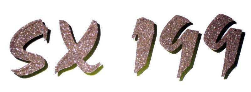 Glastron sx 199 decal genuine factory boat logo graphic