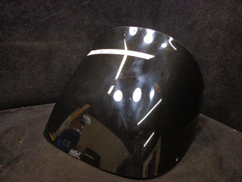 (20"w x13.5"h x16"d) #038ws skeeter black non-transparent plexiglass windshield 