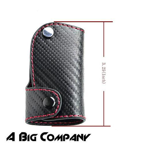 NEW SAMRT FOLDING CARBON FIBER LEATHER KEYLESS HOLDER BAG FIT MINI COOPER HONDA, US $9.99, image 2