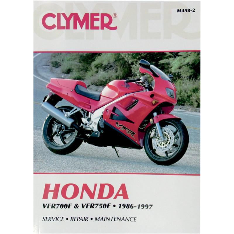 Clymer m458-2 repair service manual honda vfr700f/f2, vfr750f 1986-1997