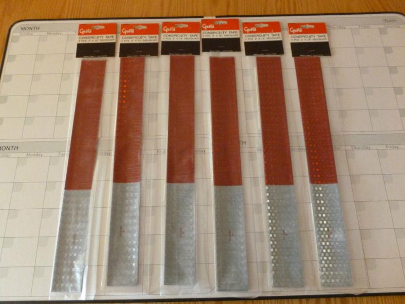 Grote conspicuity reflector tape 40650-5 2'x18' 6 packs with 5 in each 30 strips