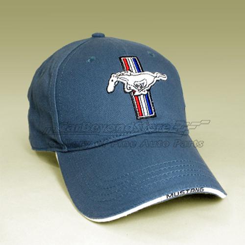 Ford mustang logo blue sandwiched baseball cap, baseball hat + gift, licensed