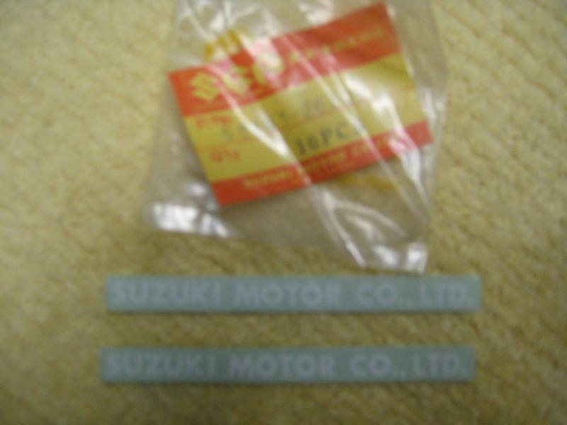 Suzuki t500/gt/ts/rl/tc side panel decal set nos!