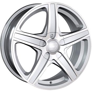 16x7 Hypersilver Sacchi S48 Wheels 4x100 4x4.5 +42 PLYMOUTH NEON 4-LUG, US $405.00, image 2