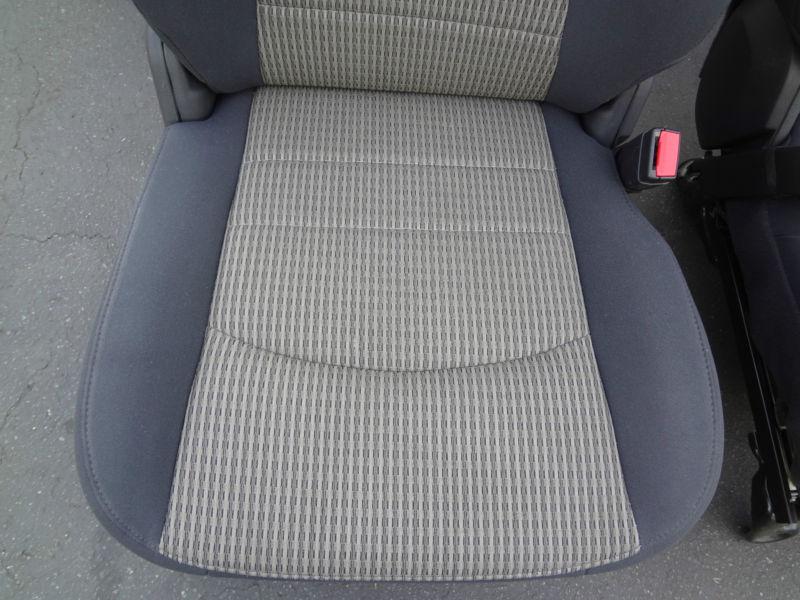 2009 2010 2011 2012 DODGE RAM FRONT & REAR SPORT SEATS BLACK TWO TONE, US $899.99, image 5