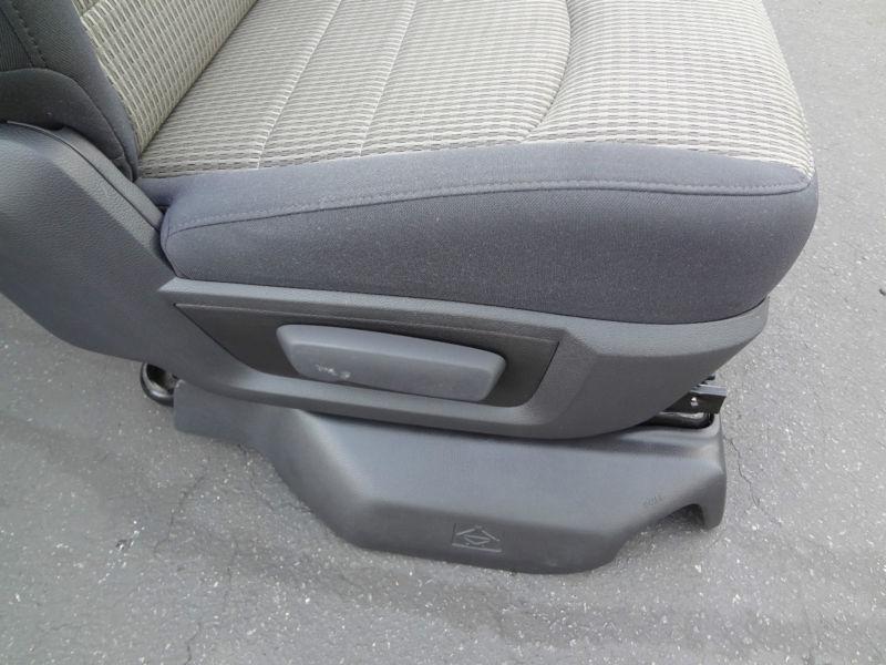 2009 2010 2011 2012 DODGE RAM FRONT & REAR SPORT SEATS BLACK TWO TONE, US $899.99, image 7