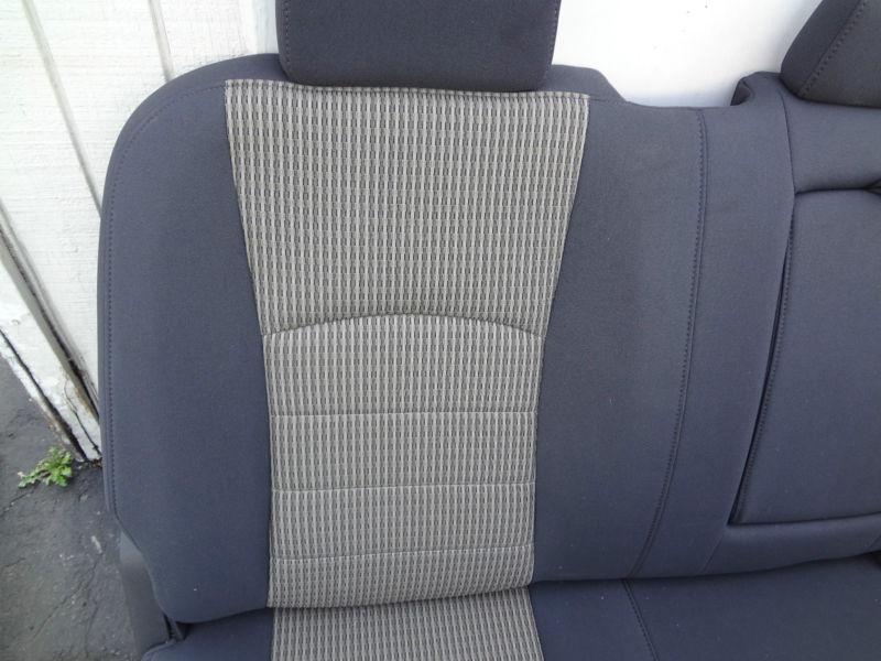 2009 2010 2011 2012 DODGE RAM FRONT & REAR SPORT SEATS BLACK TWO TONE, US $899.99, image 9