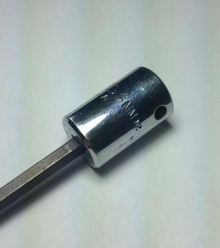 MAC Tools Long Hex Socket, 3/8