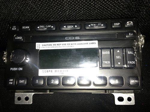 04-06 ford mustang expedition explorer  stereo cd6 #3r3t-18c815-tb free shipping