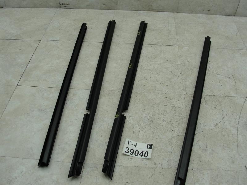 Sell 2007 08 G35 SEDAN DOOR INNER WINDOW GLASS TRIM MOLDING WEATHER